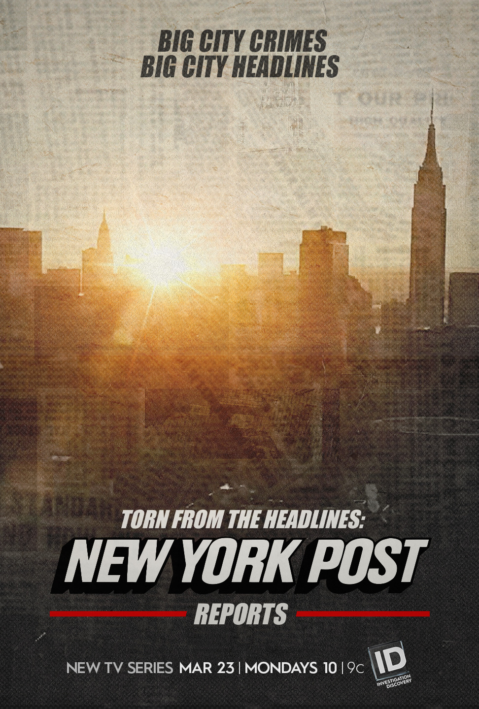 Extra Large TV Poster Image for Torn from the Headlines: The New York Post Reports (#1 of 2)