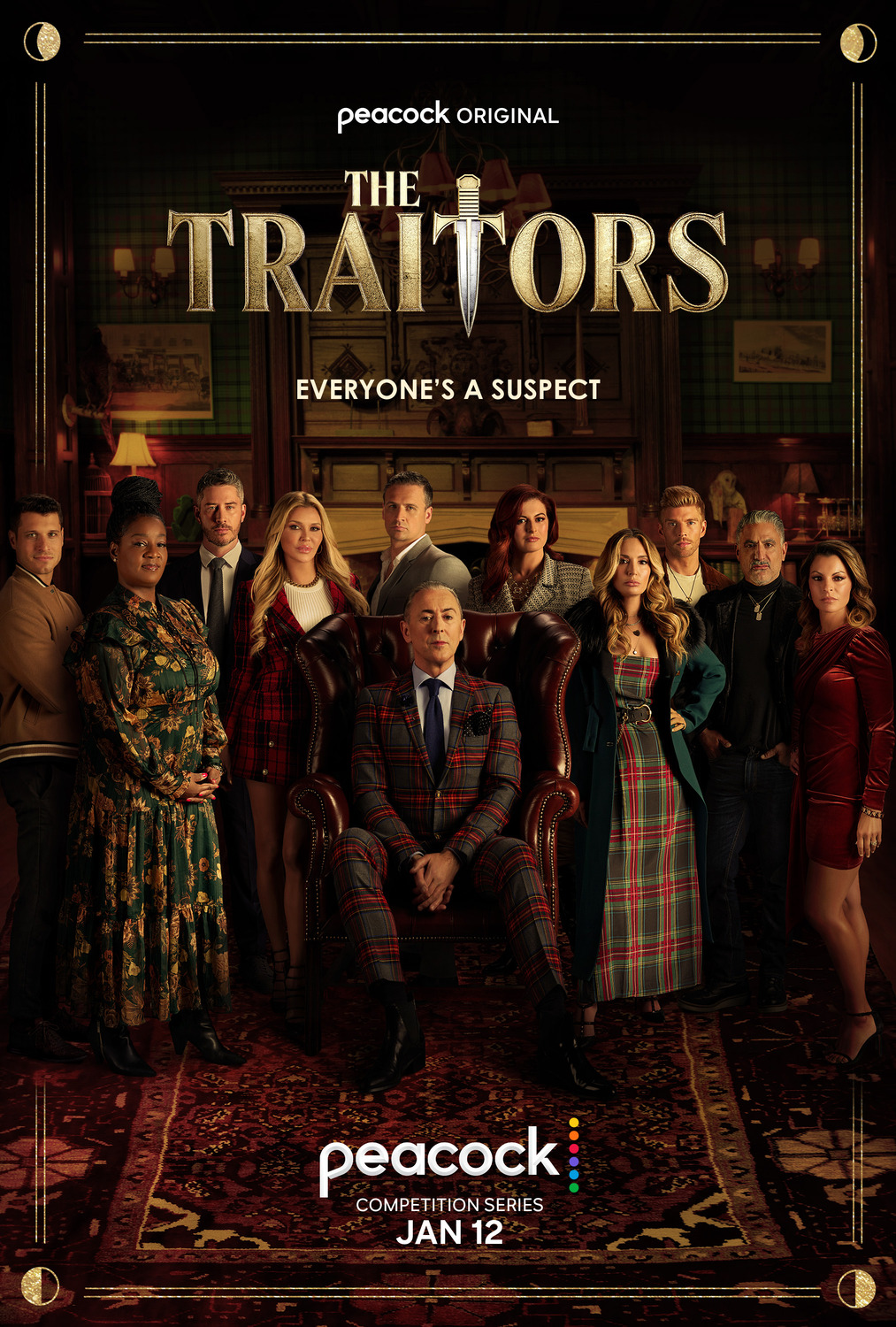 Extra Large TV Poster Image for The Traitors (#1 of 22)