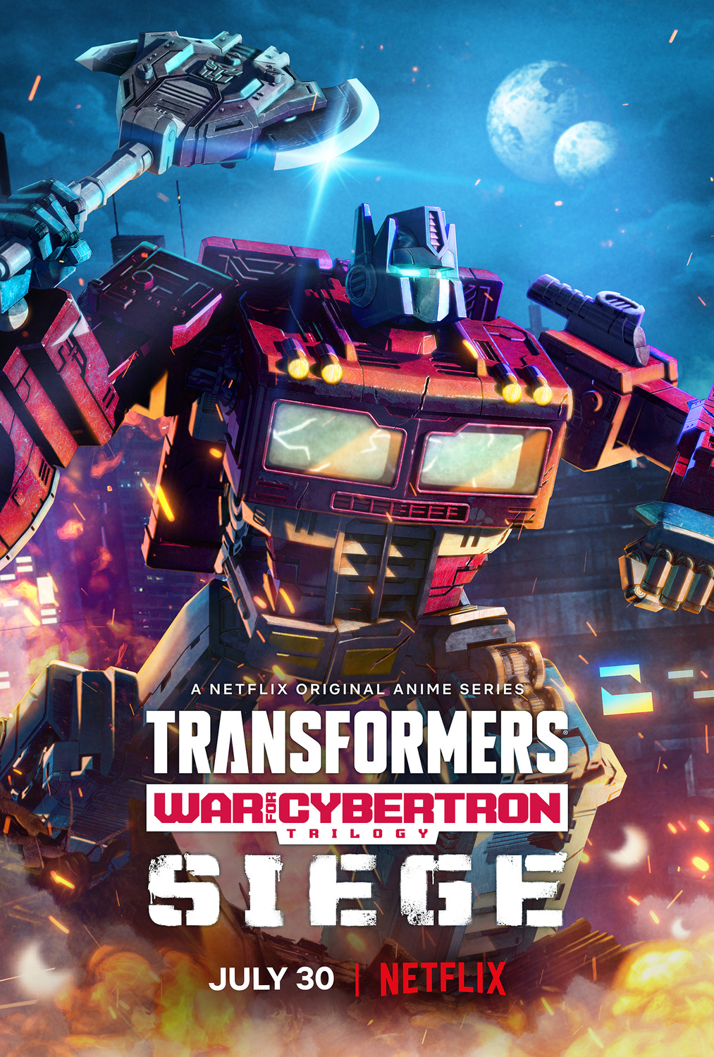 Extra Large TV Poster Image for Transformers: War for Cybertron Trilogy (#1 of 15)