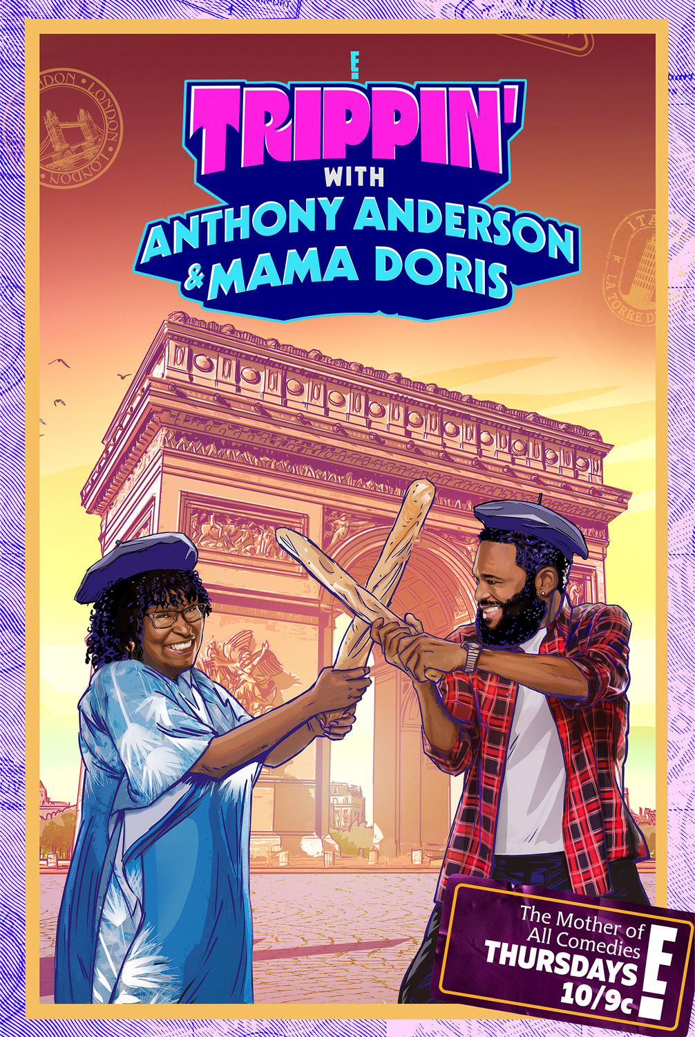 Extra Large TV Poster Image for Trippin' with Anthony Anderson and Mama Doris (#3 of 5)