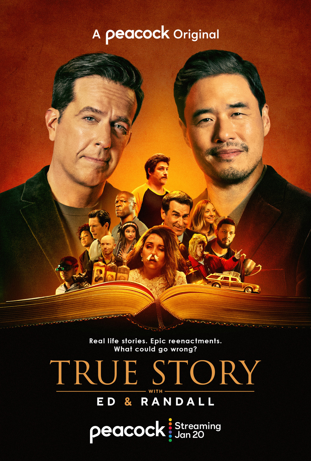 Extra Large TV Poster Image for True Story with Ed Helms and Randall Park 