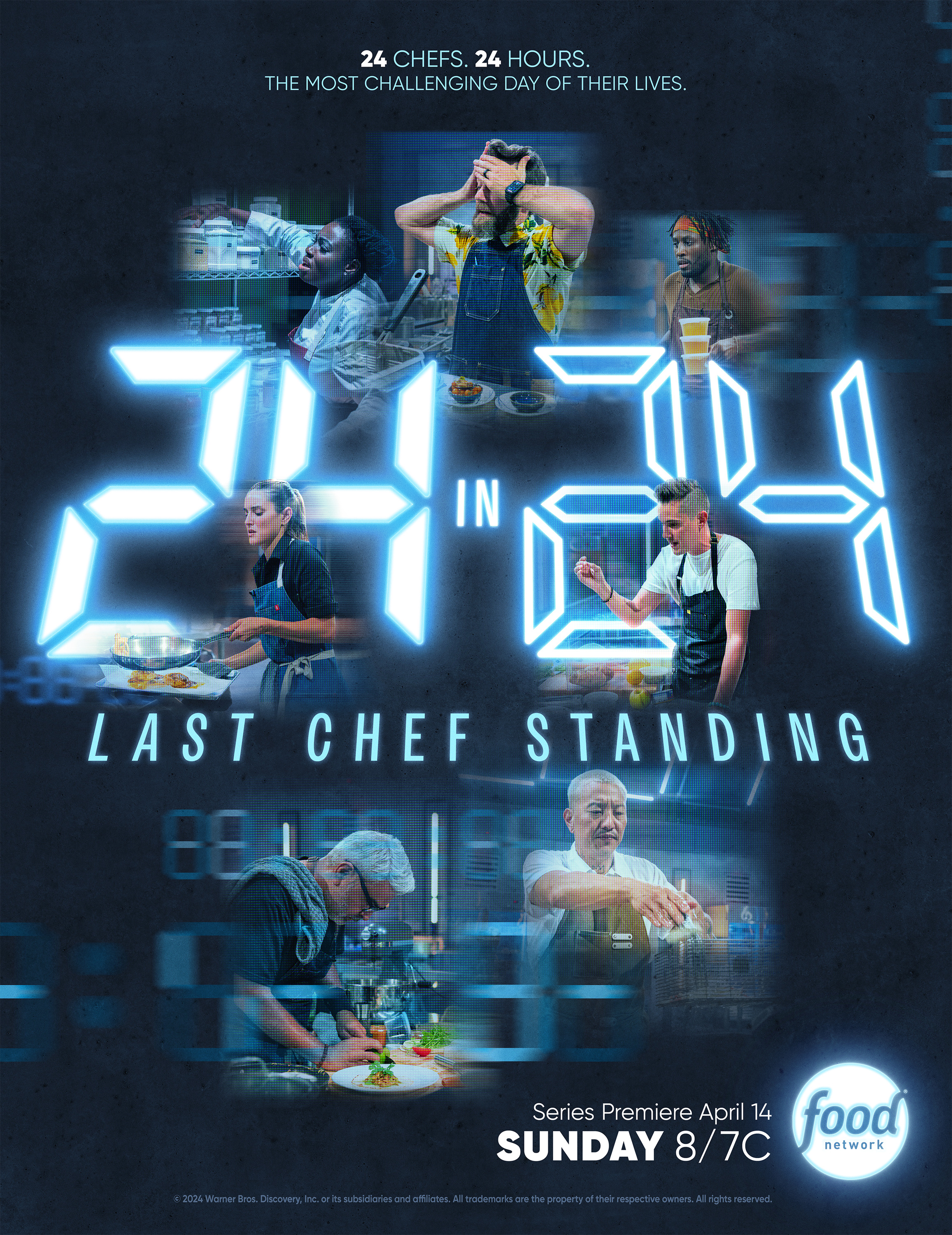 Mega Sized TV Poster Image for 24 in 24: Last Chef Standing 