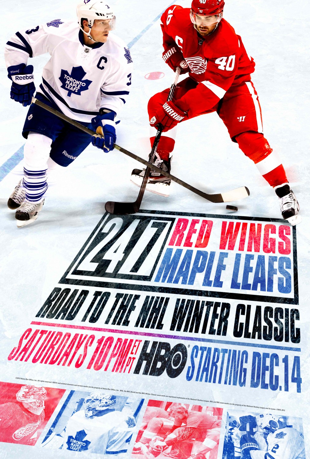 Extra Large TV Poster Image for 24/7: Red Wings / Maple Leafs 