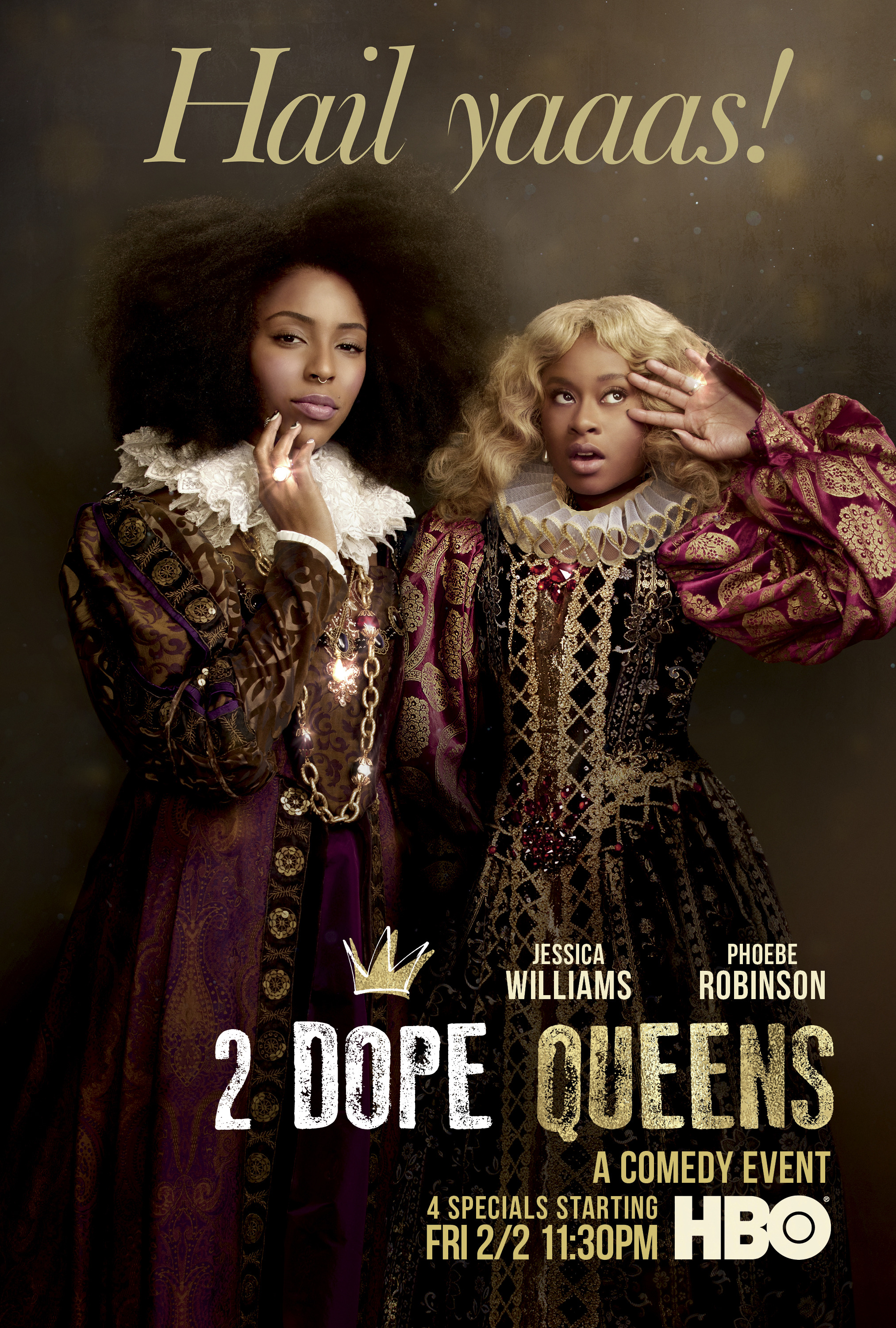 Mega Sized TV Poster Image for 2 Dope Queens (#1 of 2)