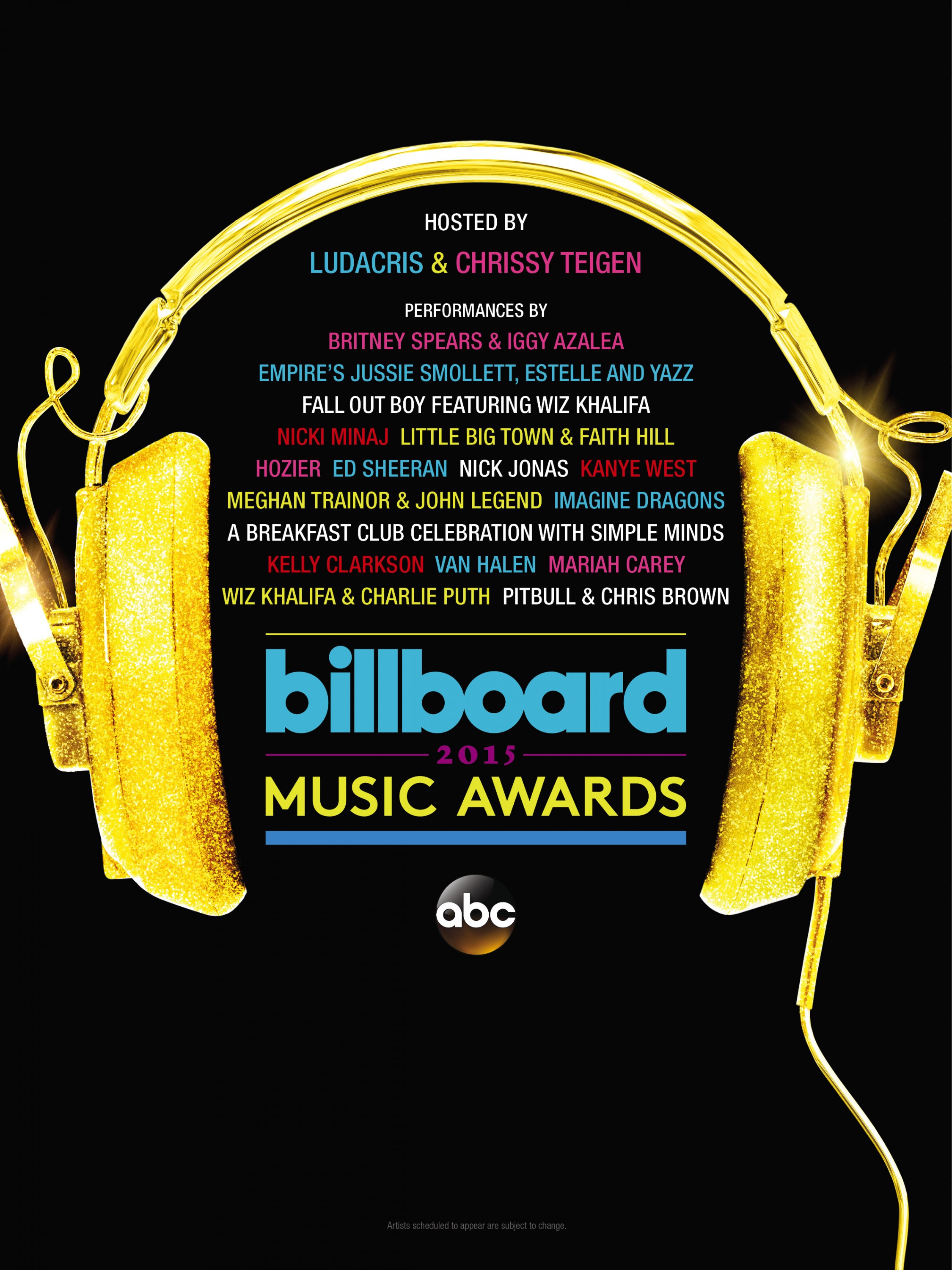 Mega Sized TV Poster Image for 2015 Billboard Music Awards (#3 of 7)