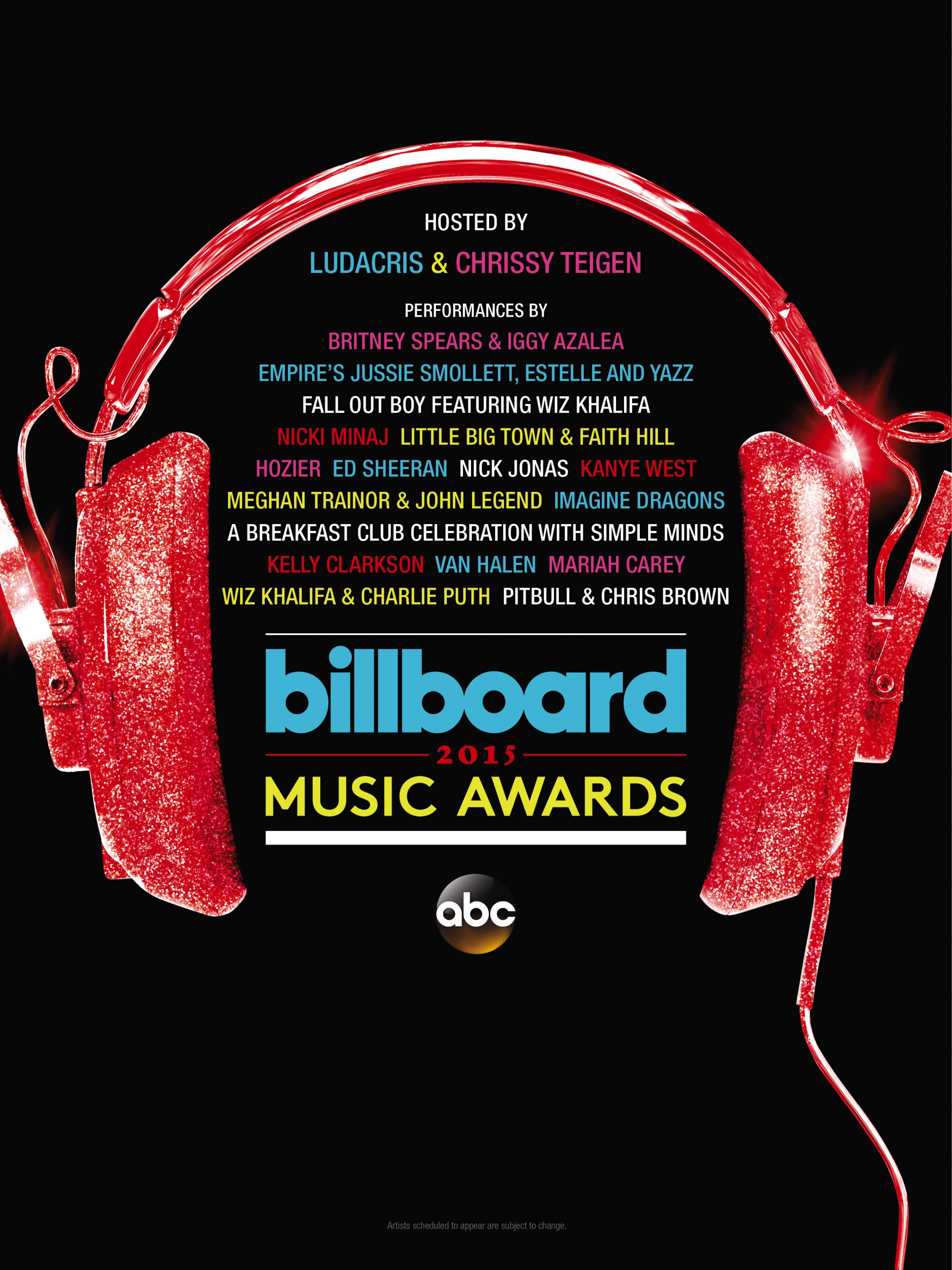 Mega Sized TV Poster Image for 2015 Billboard Music Awards (#7 of 7)
