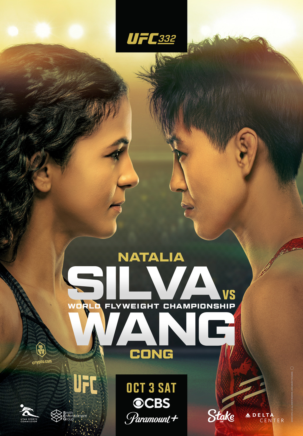 Extra Large TV Poster Image for UFC 332: Silva vs. Wang 
