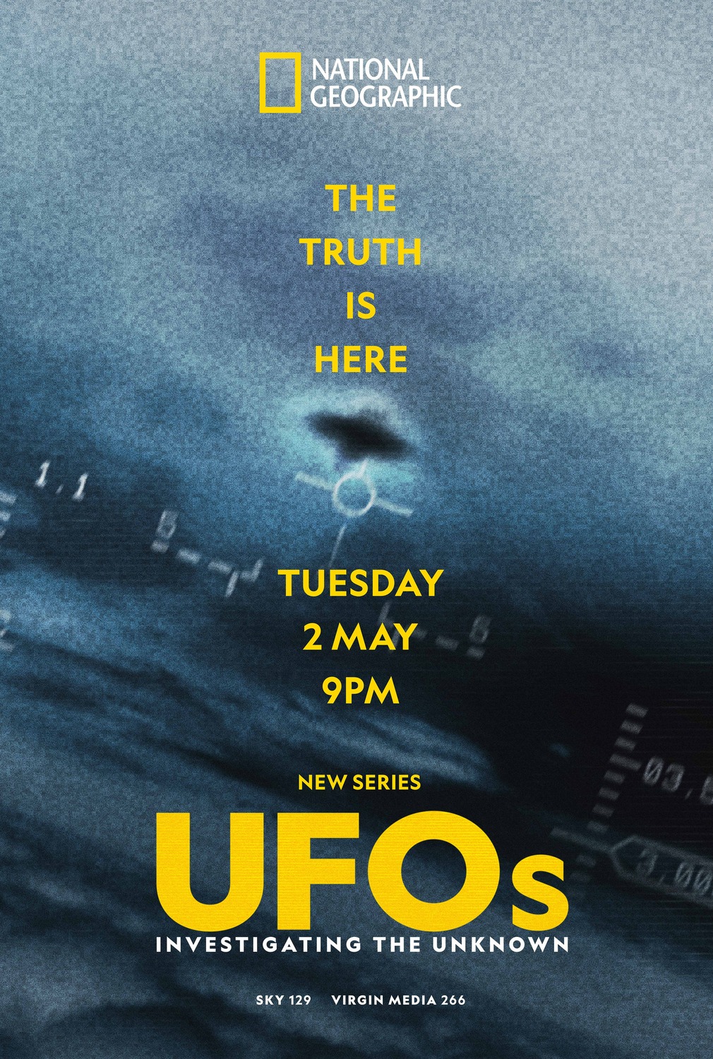 Extra Large TV Poster Image for UFOs: Investigating the Unknown 