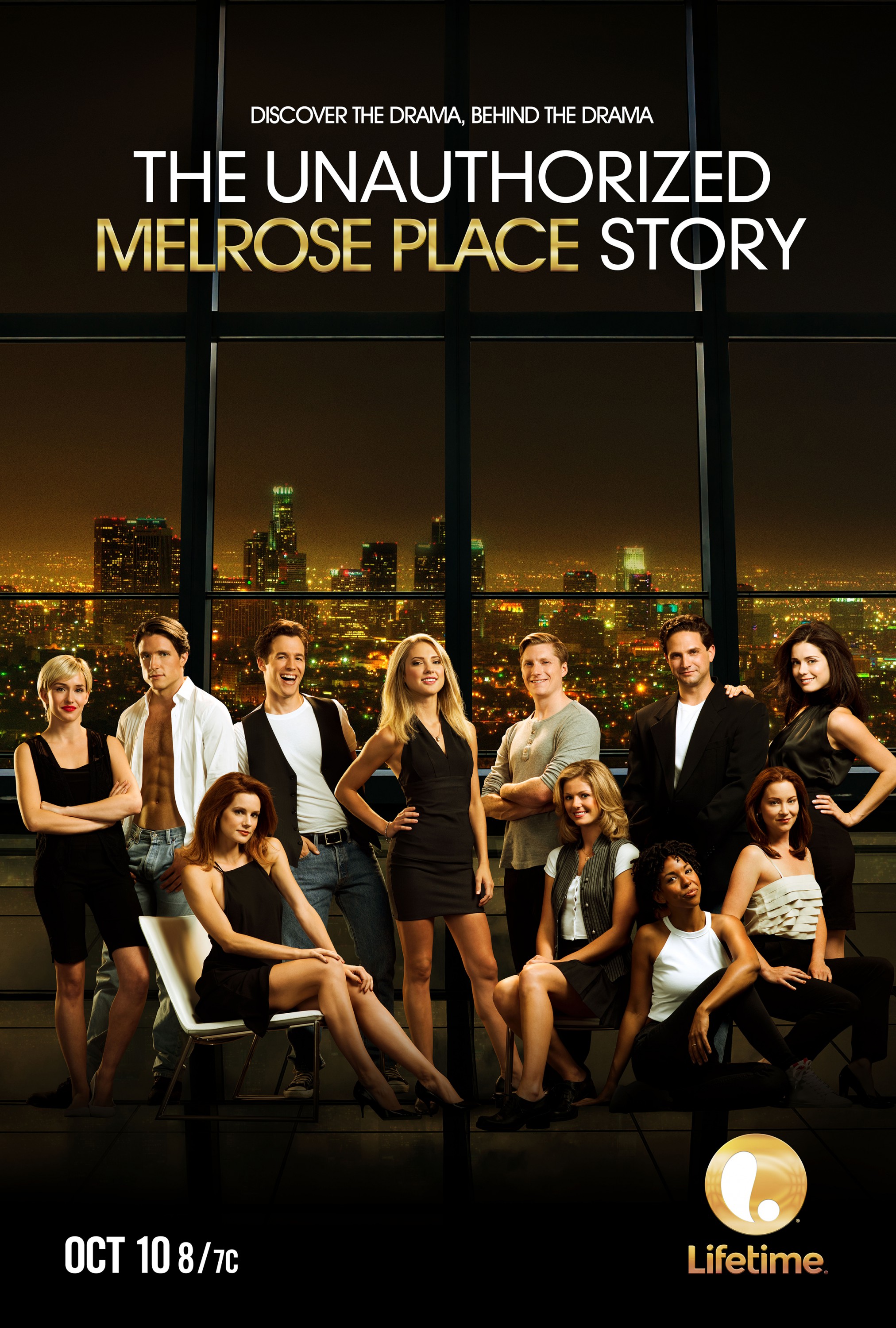 Mega Sized TV Poster Image for Unauthorized Melrose Place Story 