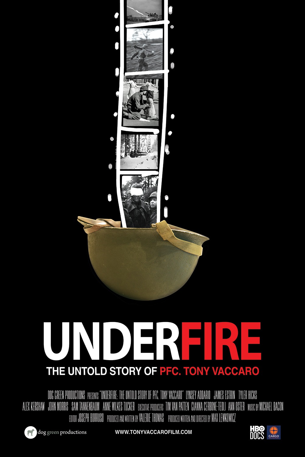 Extra Large TV Poster Image for Underfire: The Untold Story of Pfc. Tony Vaccaro (#1 of 2)