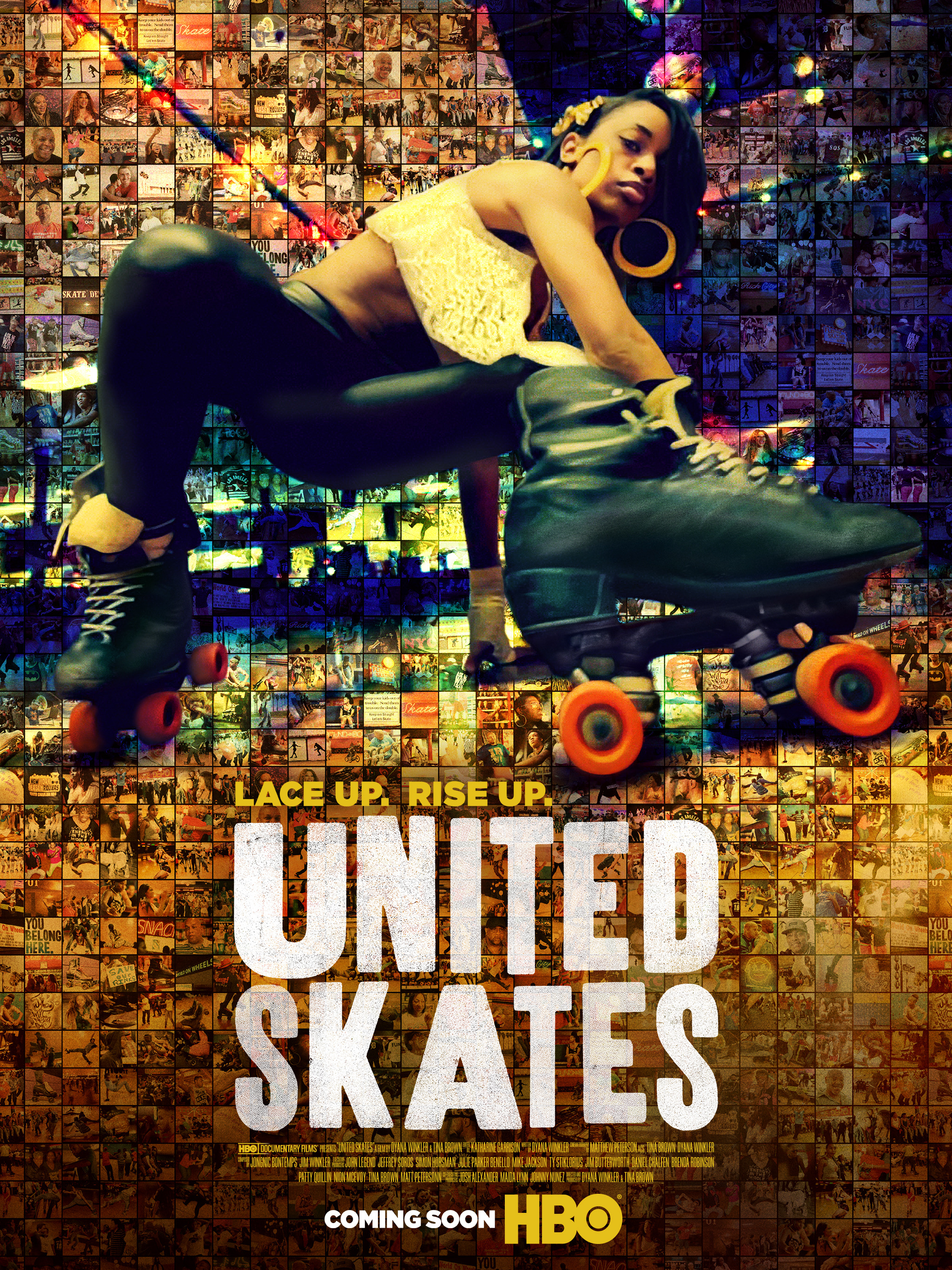 Mega Sized TV Poster Image for United Skates 