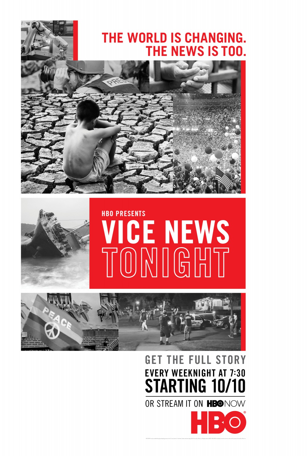 Extra Large TV Poster Image for Vice News Tonight (#1 of 2)