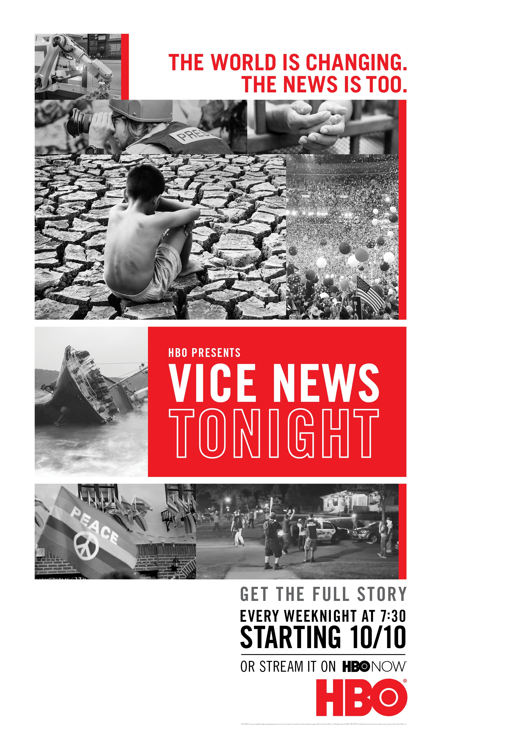 Mega Sized TV Poster Image for Vice News Tonight (#1 of 2)
