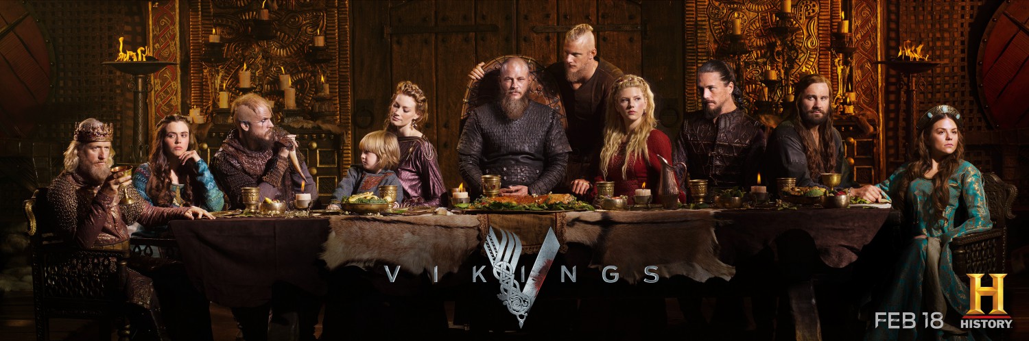 Extra Large TV Poster Image for Vikings (#21 of 30)