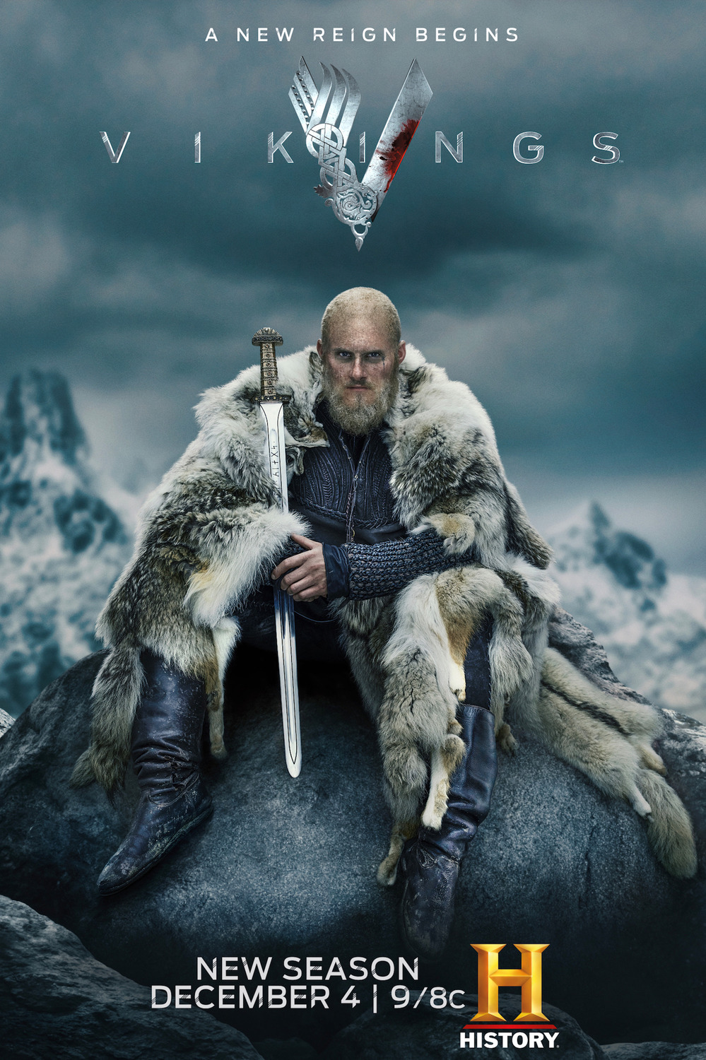 Extra Large TV Poster Image for Vikings (#25 of 30)