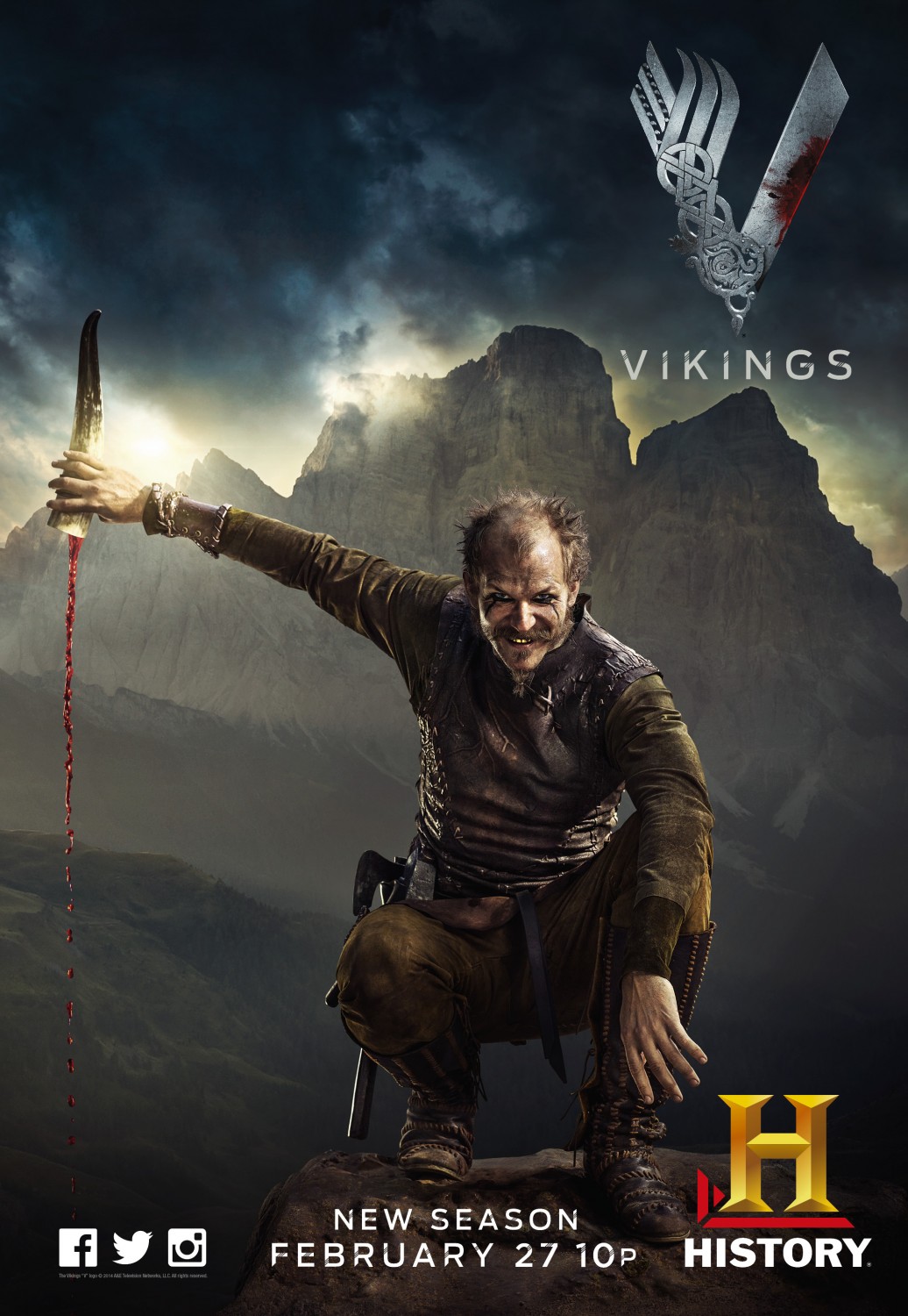 Extra Large TV Poster Image for Vikings (#5 of 30)