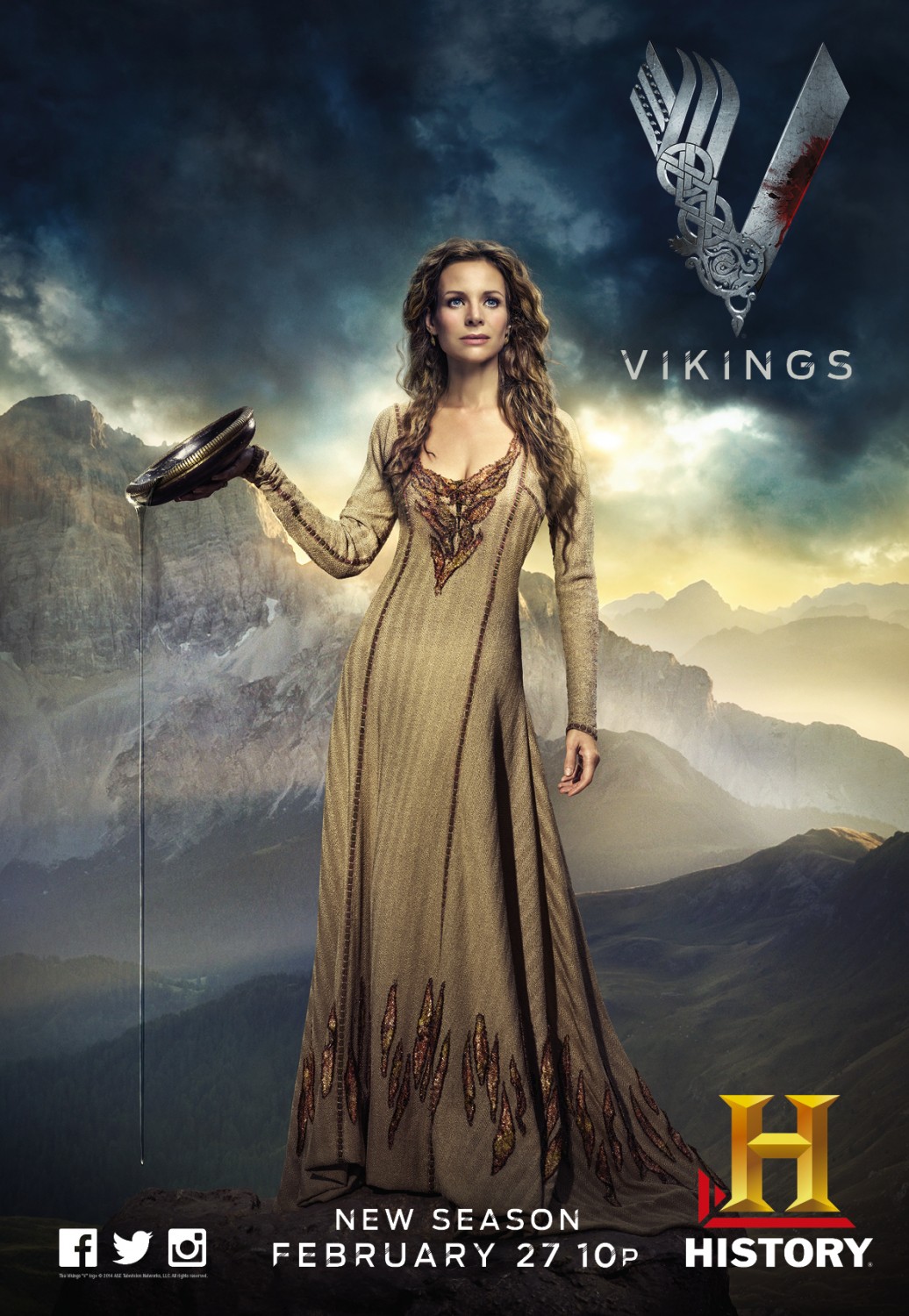 Extra Large TV Poster Image for Vikings (#9 of 30)