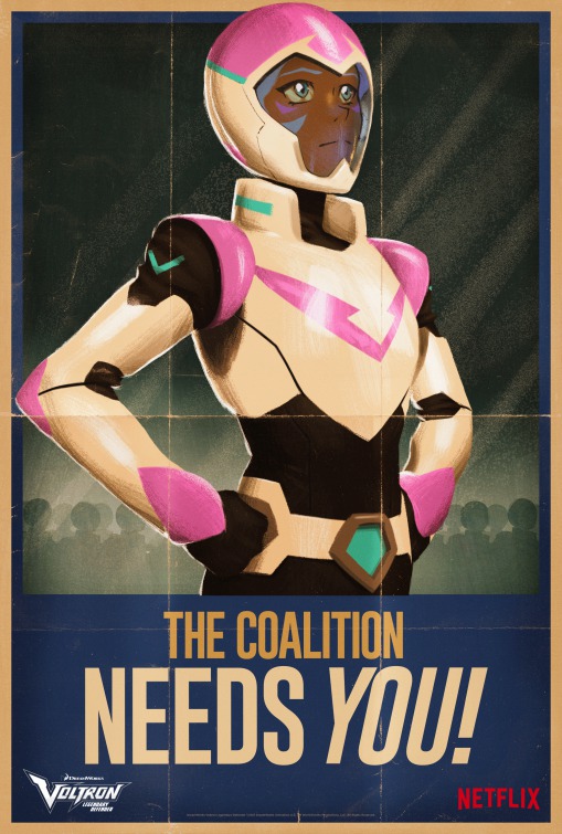Voltron: Legendary Defender Movie Poster