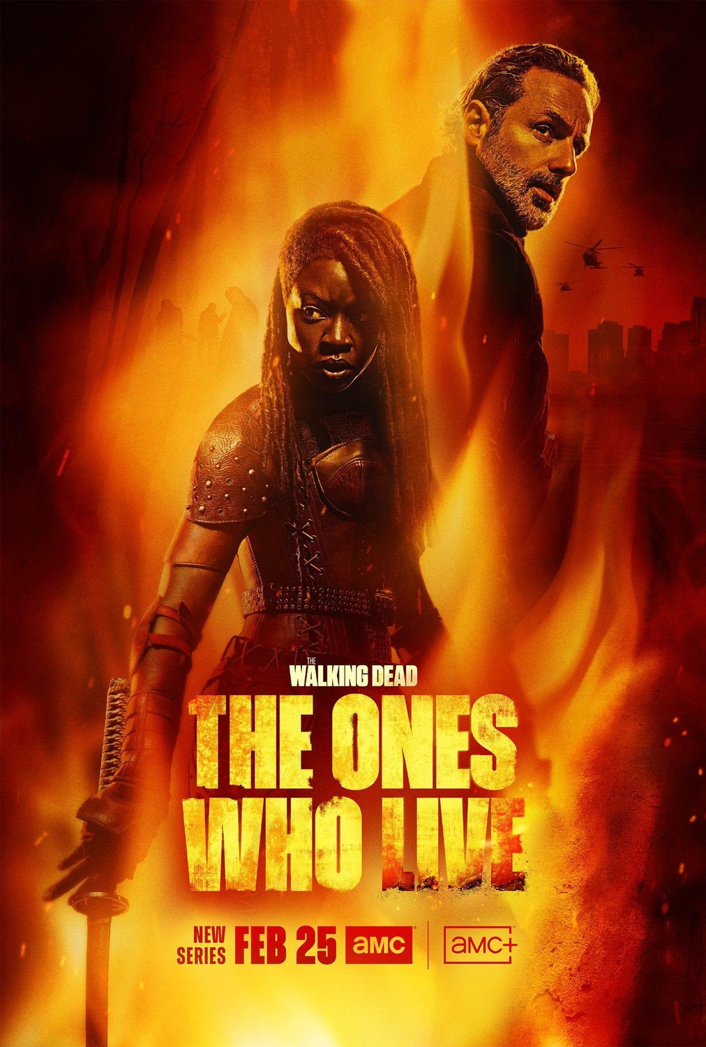 Extra Large TV Poster Image for The Walking Dead: The Ones Who Live 