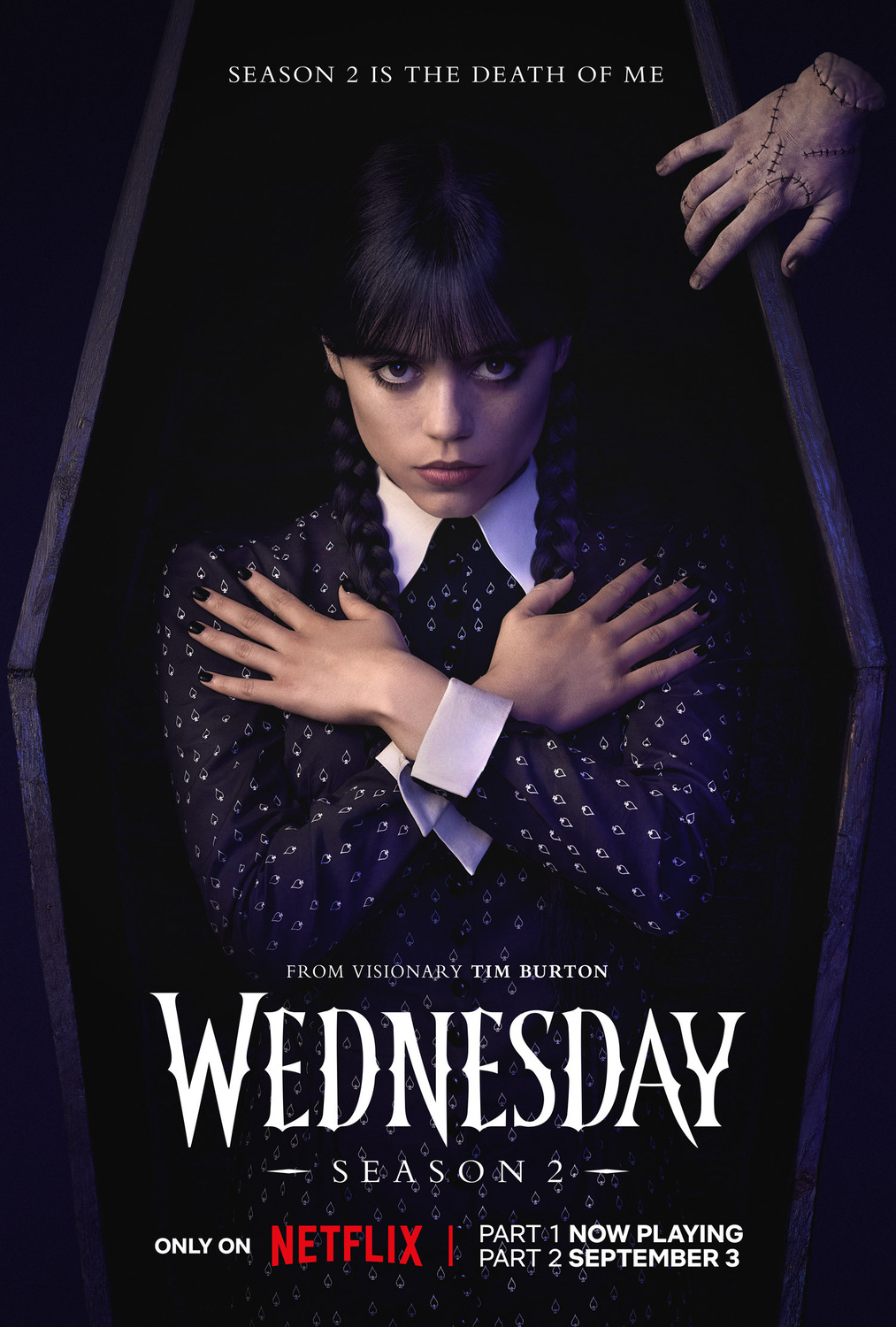 Extra Large TV Poster Image for Wednesday (#24 of 24)