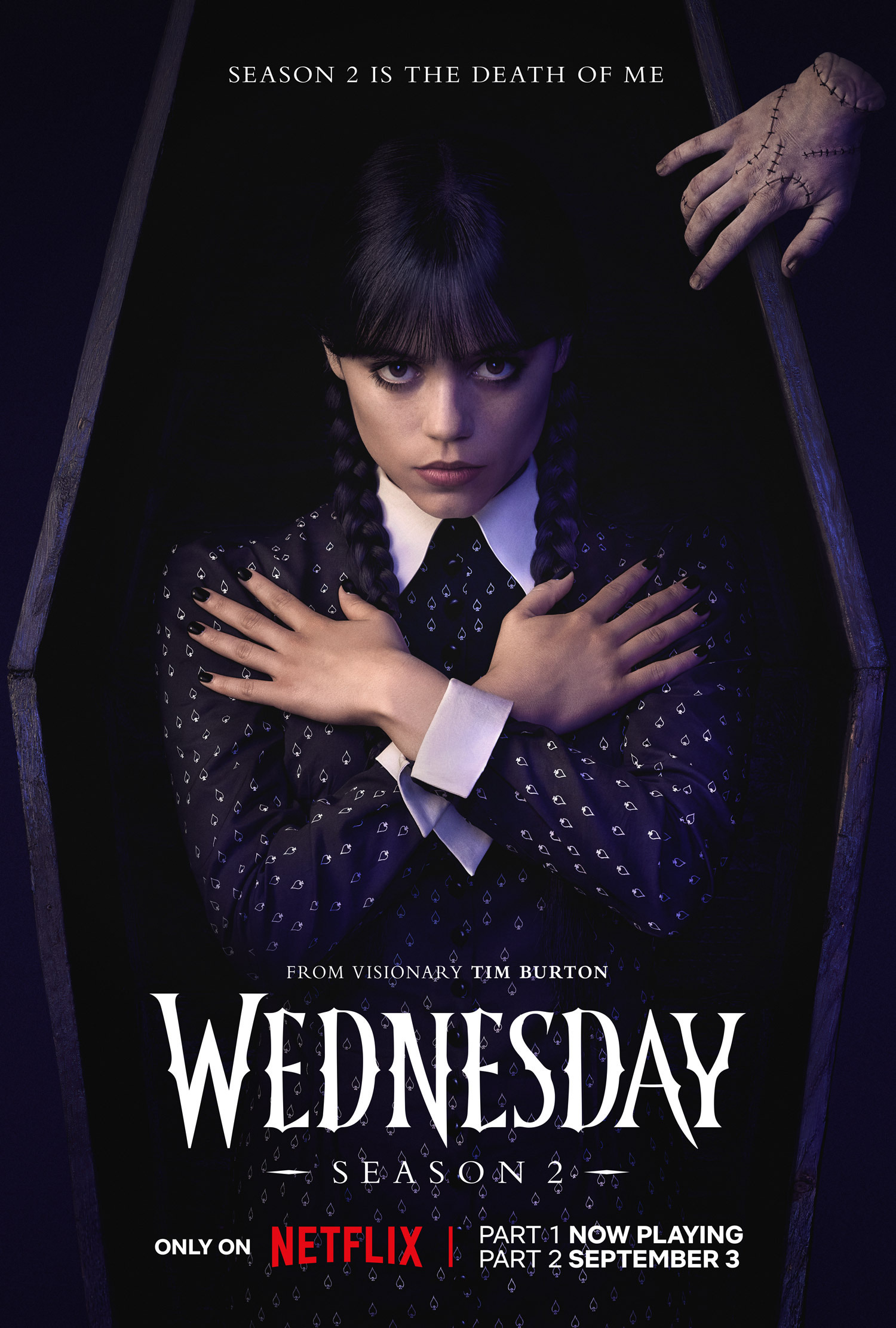 Mega Sized TV Poster Image for Wednesday (#24 of 24)