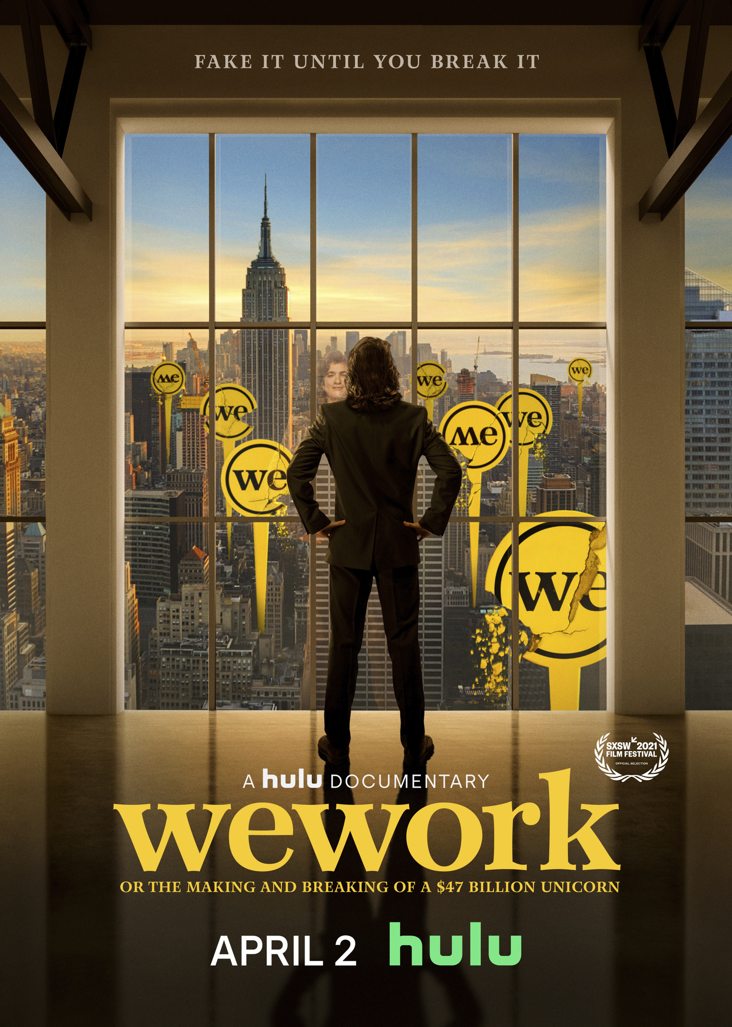 Mega Sized Movie Poster Image for WeWork 