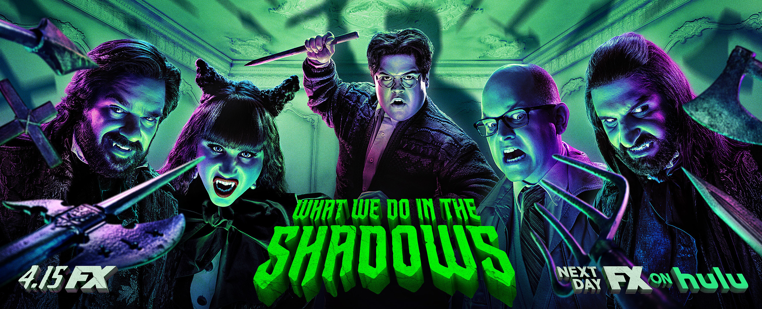 Mega Sized TV Poster Image for What We Do in the Shadows (#6 of 11)
