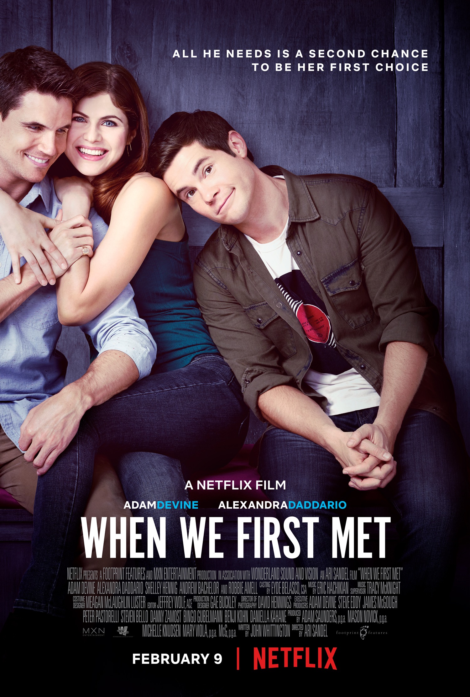 Mega Sized TV Poster Image for When We First Met 