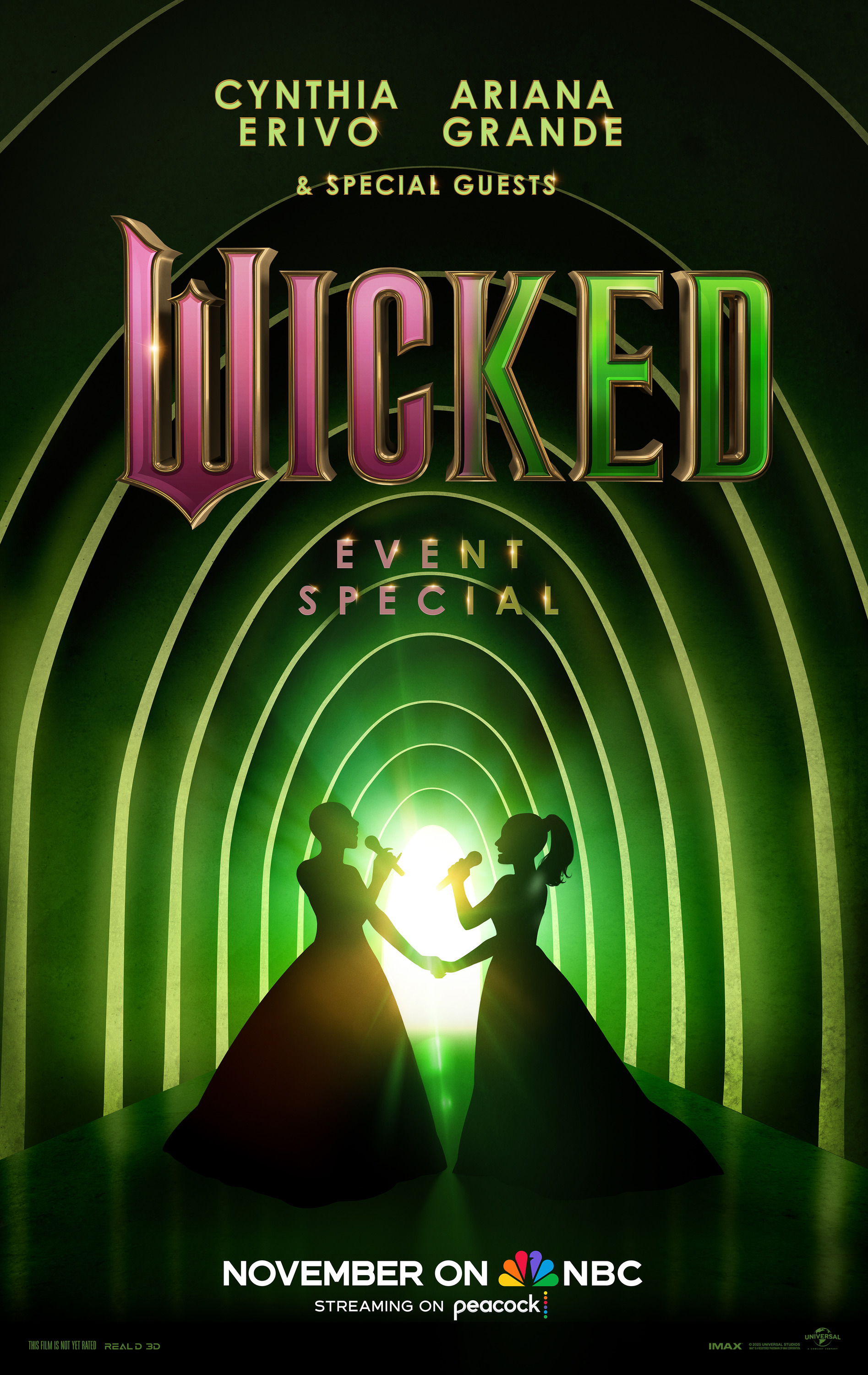 Mega Sized TV Poster Image for Wicked 