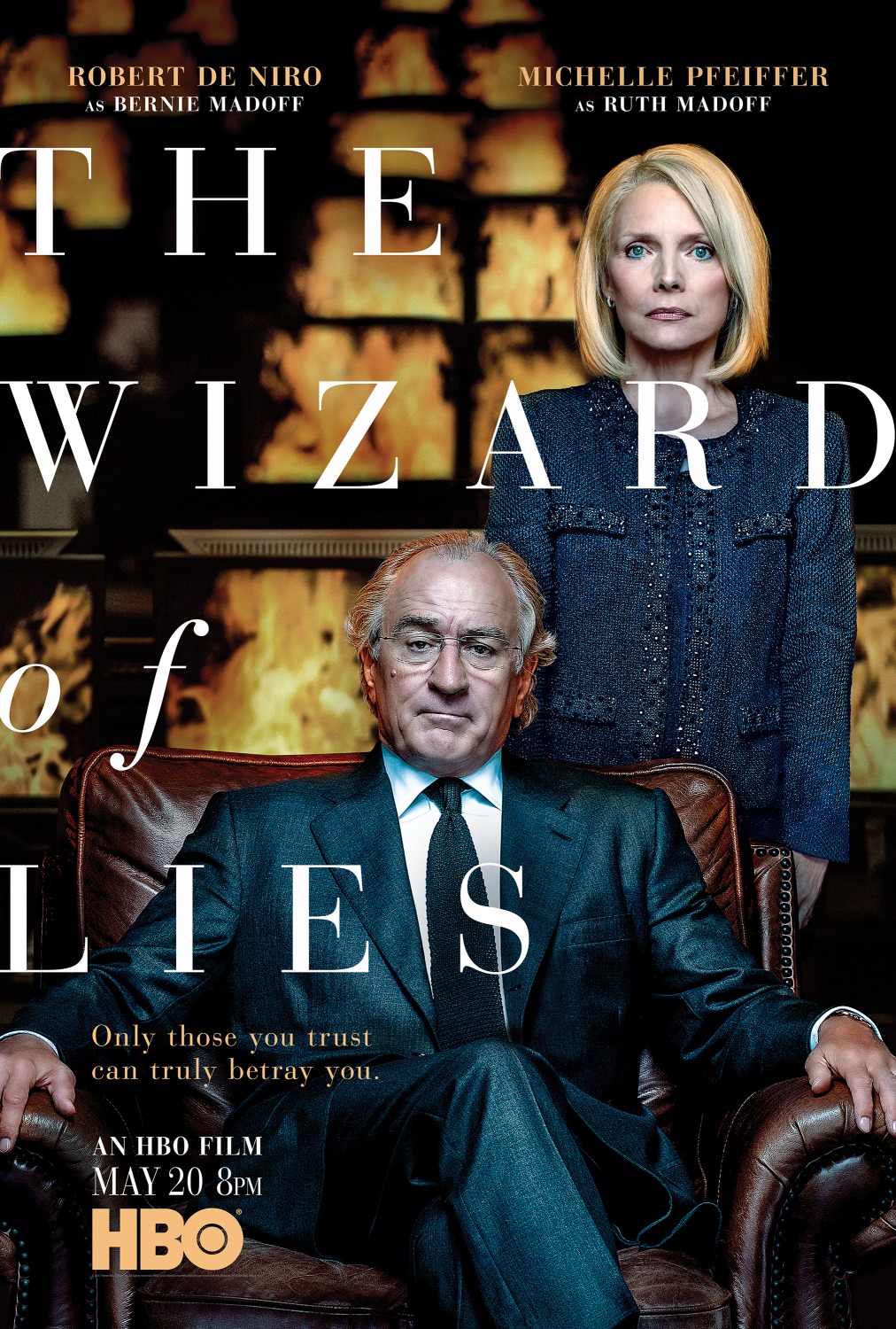 Extra Large TV Poster Image for The Wizard of Lies 