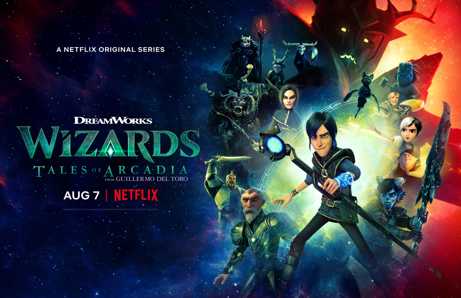 Extra Large TV Poster Image for Wizards: Tales of Arcadia (#2 of 2)