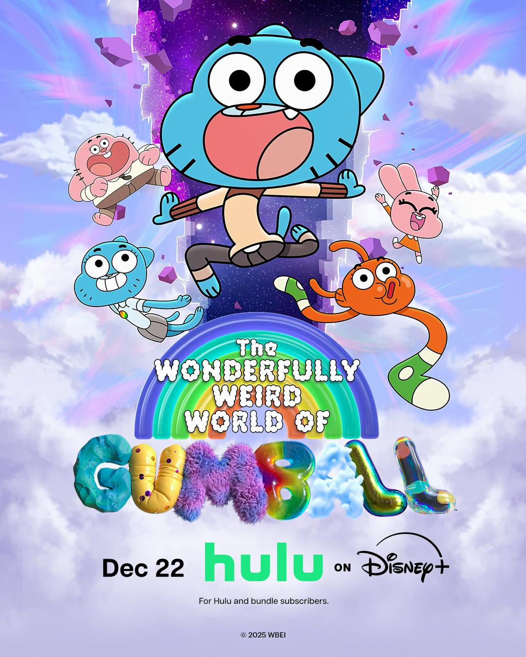Extra Large TV Poster Image for The Wonderfully Weird World of Gumball (#2 of 2)