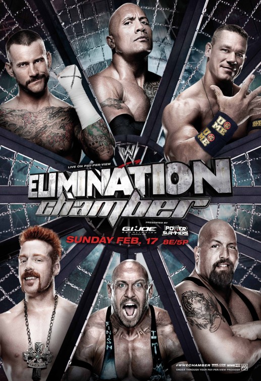 WWE Elimination Chamber Movie Poster