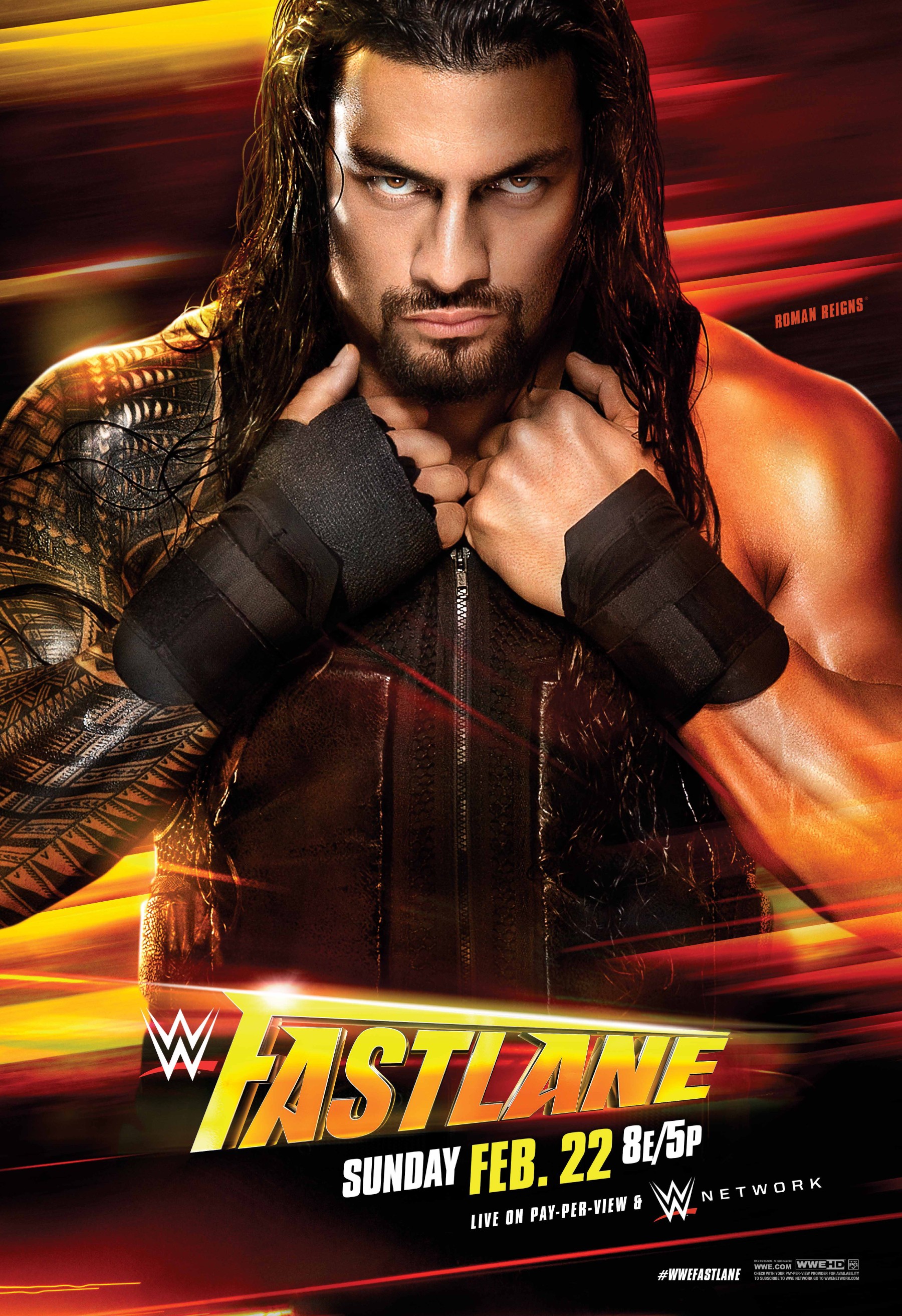 Mega Sized TV Poster Image for WWE: Fastlane 