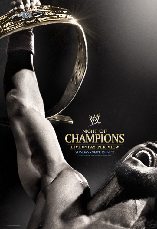 WWE: Night of Champions Movie Poster