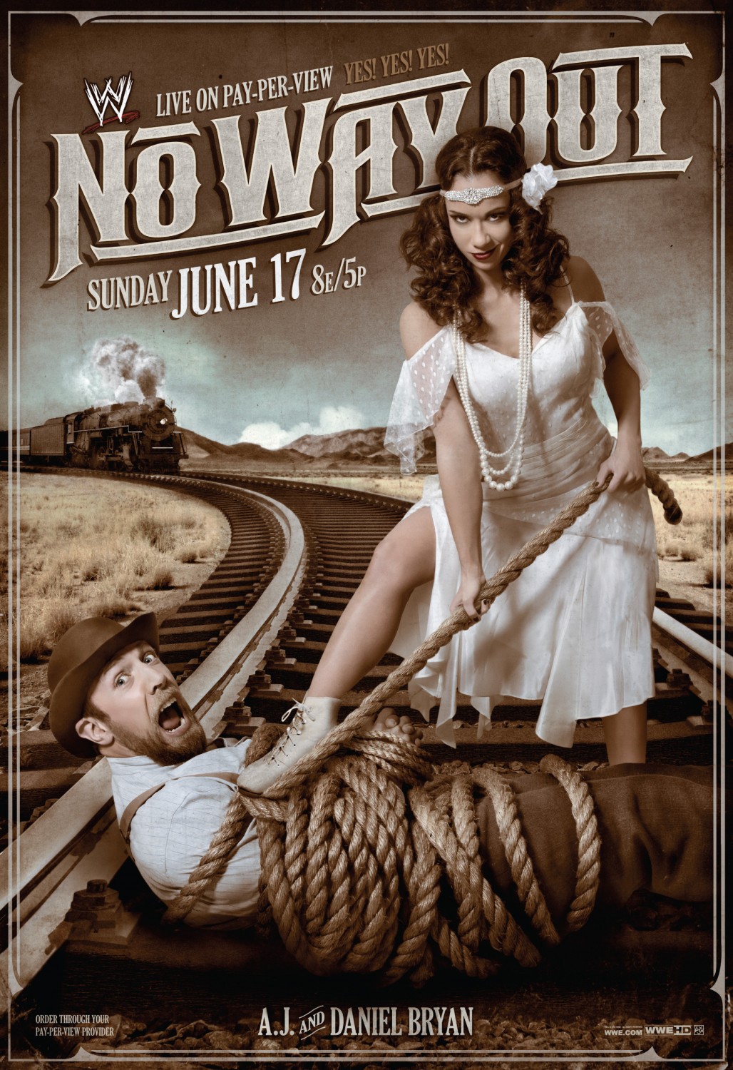 Extra Large TV Poster Image for WWE No Way Out (#3 of 3)