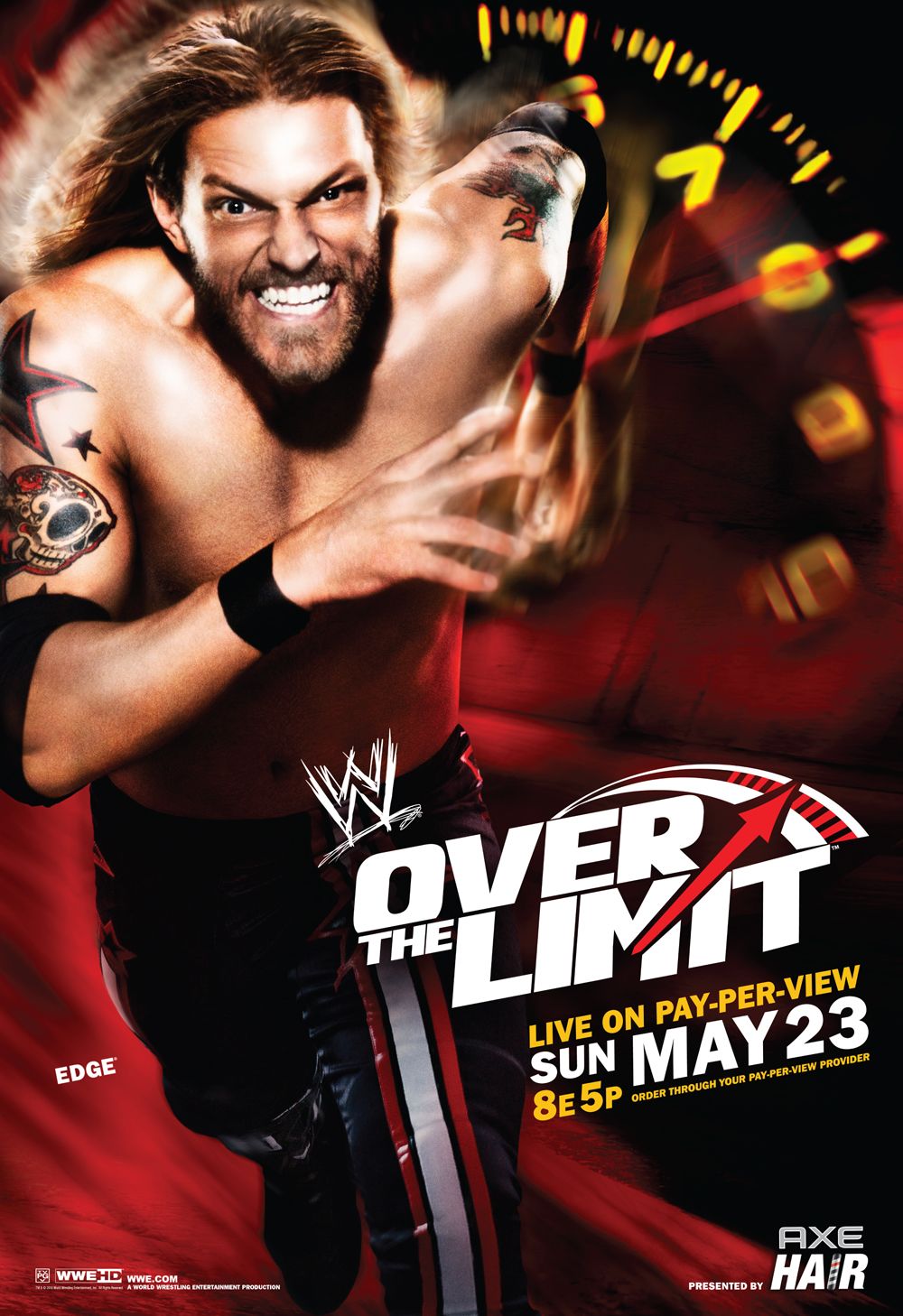 Extra Large TV Poster Image for WWE Over the Limit (#1 of 2)