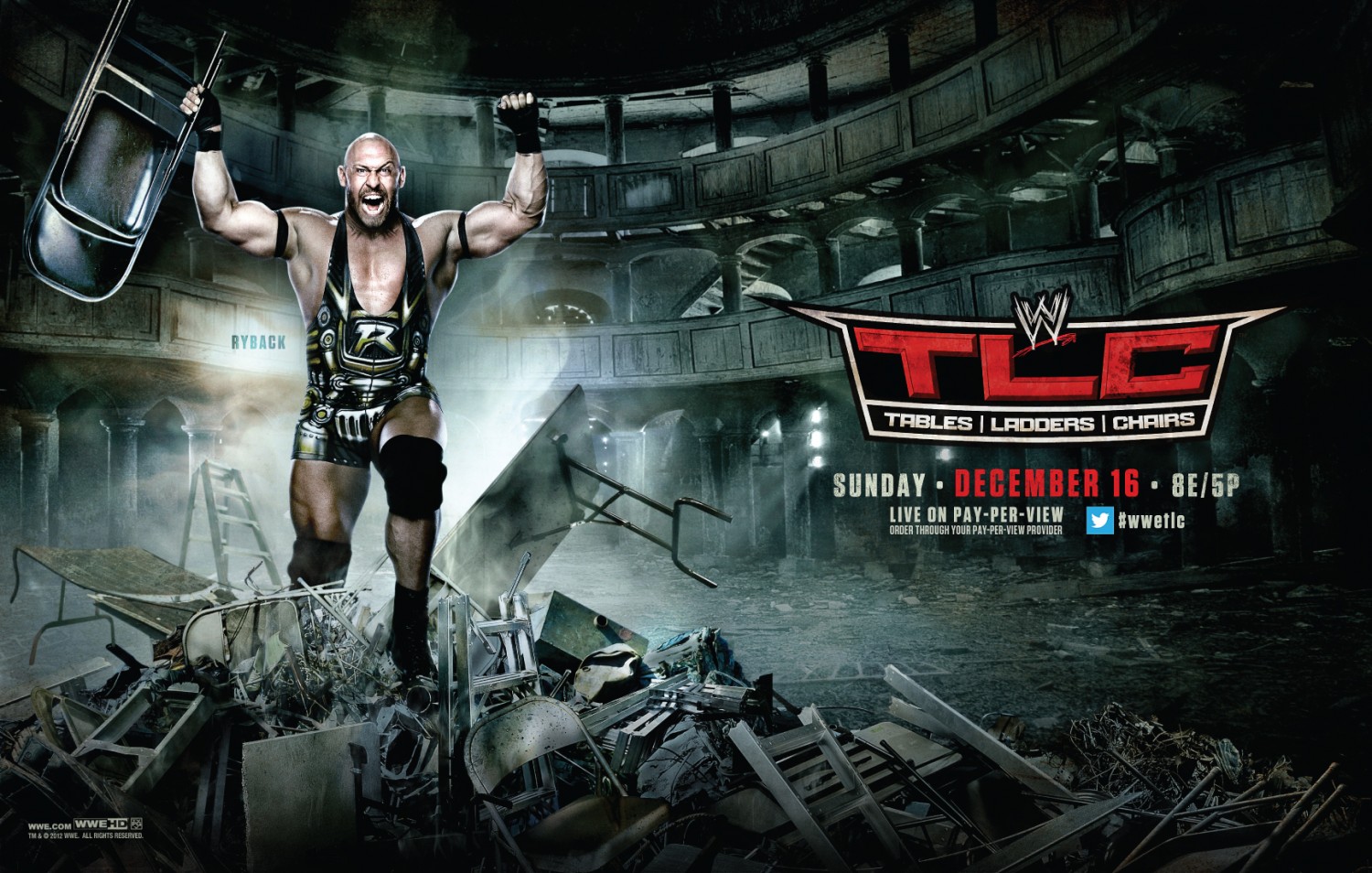 Extra Large TV Poster Image for WWE TLC: Tables, Ladders & Chairs (#3 of 4)