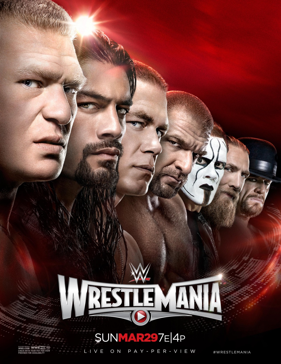 Extra Large TV Poster Image for WWE Wrestlemania (#10 of 16)