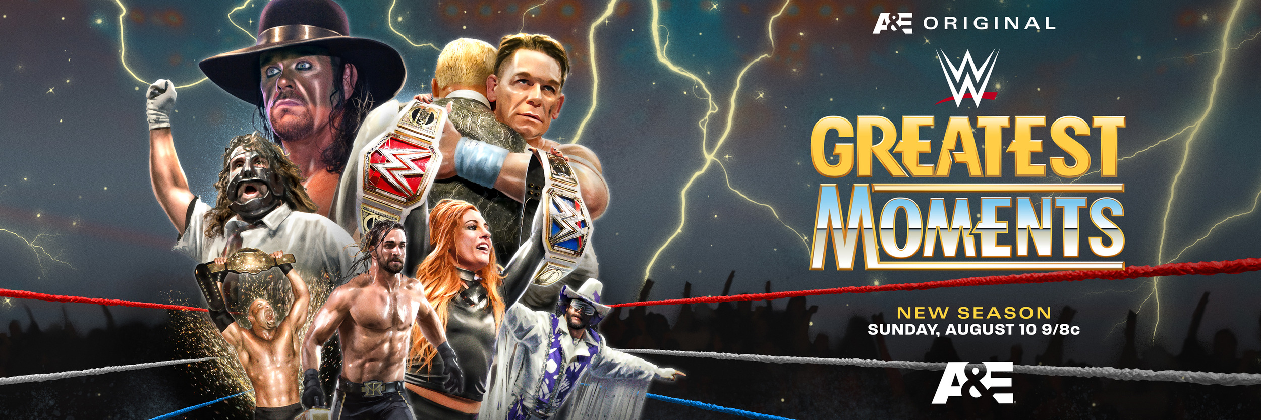 Mega Sized TV Poster Image for WWE's Greatest Moments (#2 of 2)