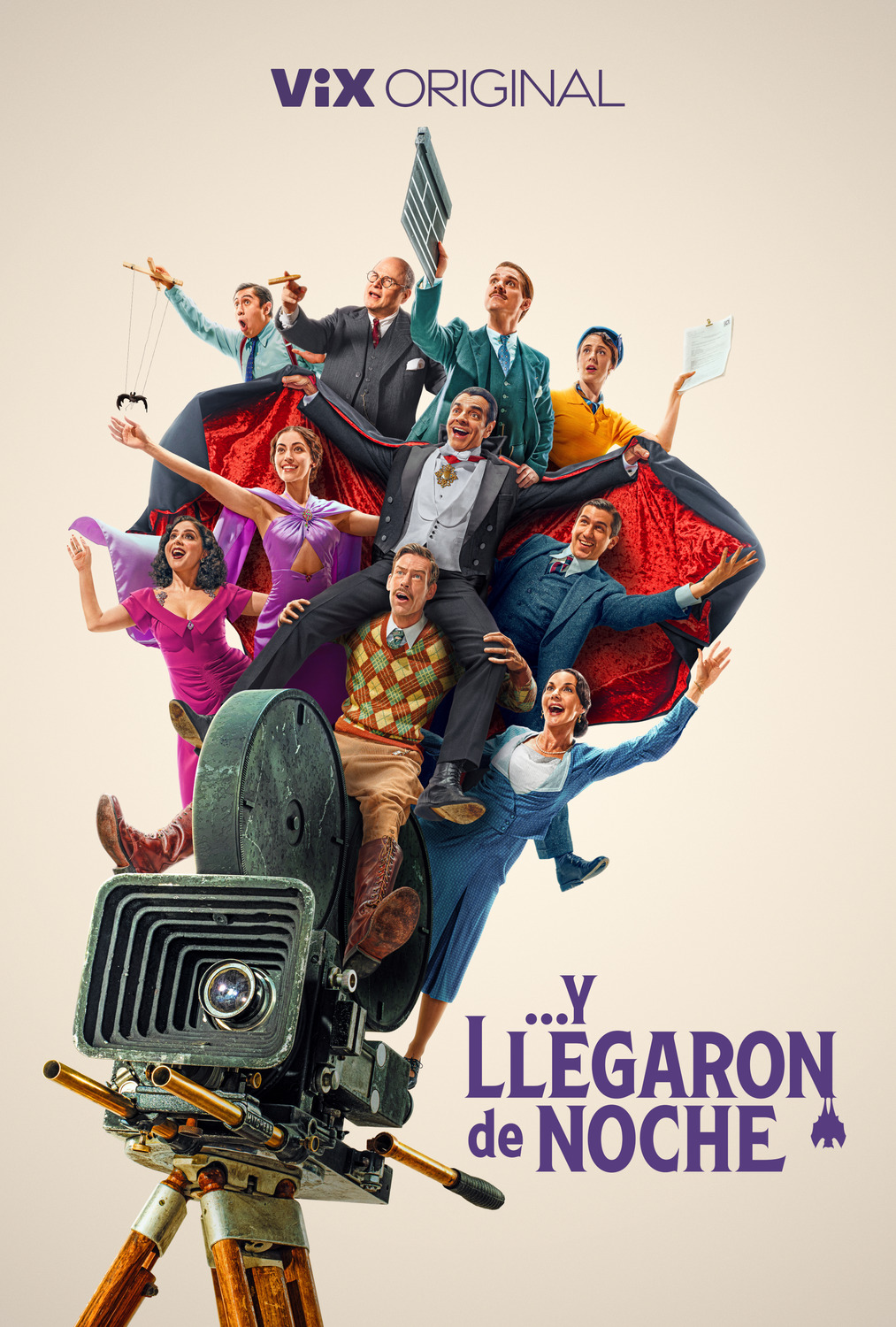 Extra Large TV Poster Image for Y llegaron de noche (#3 of 3)