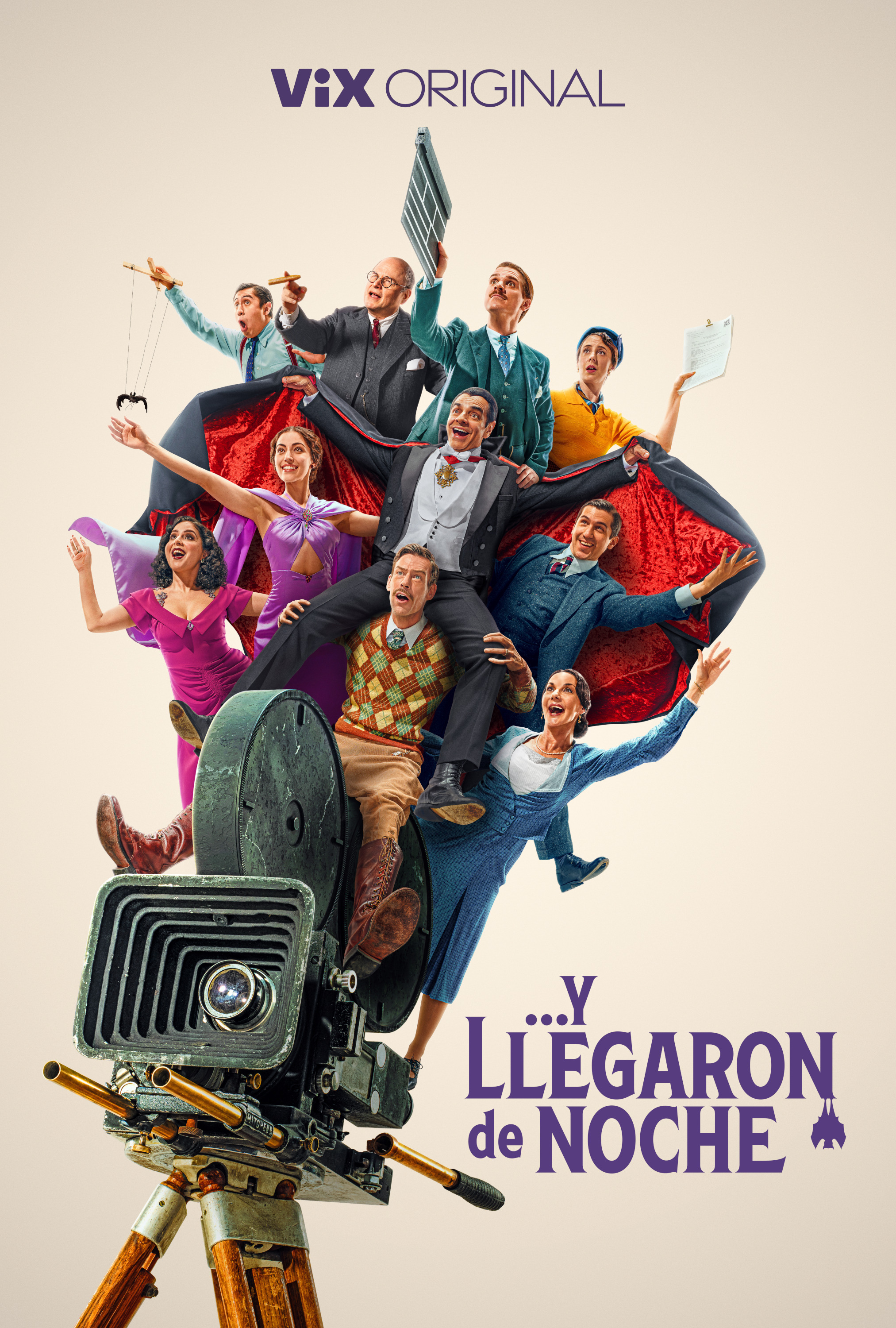 Mega Sized TV Poster Image for Y llegaron de noche (#3 of 3)