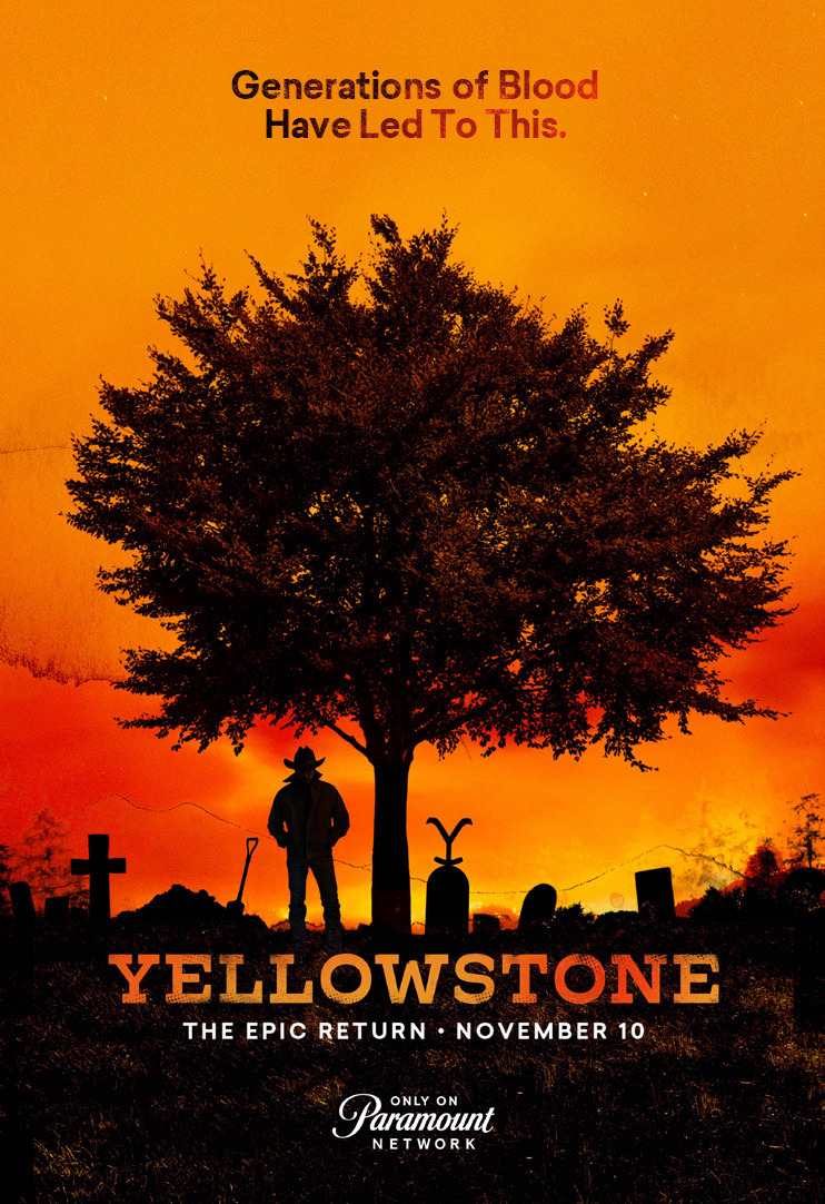 Extra Large TV Poster Image for Yellowstone (#2 of 2)