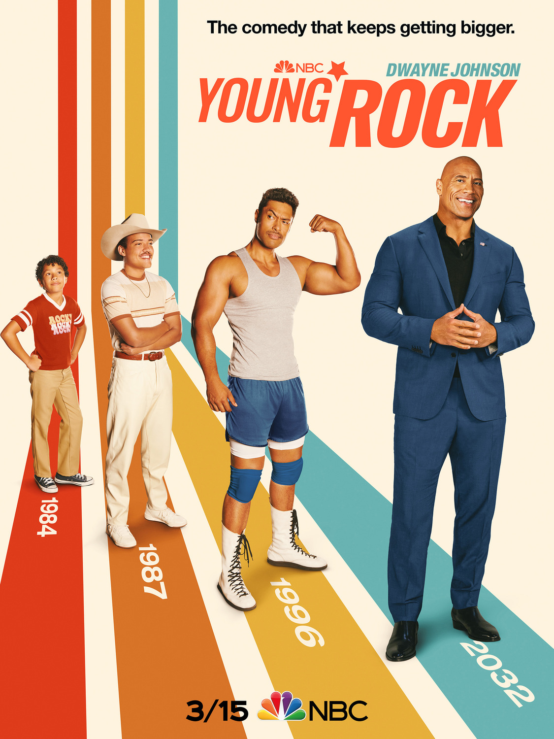 Extra Large TV Poster Image for Young Rock (#3 of 3)